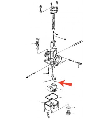 CIRCLIP AGUJA FLOTADOR MRD