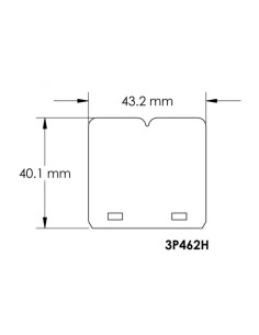 Laminas de recambio Metrakit V3S (3P462H)