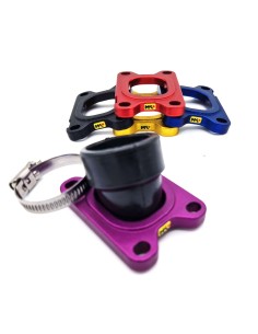 TOBERA 360º DERBI/AM6 (25mm) NEGRA CARBURADOR 19/21
